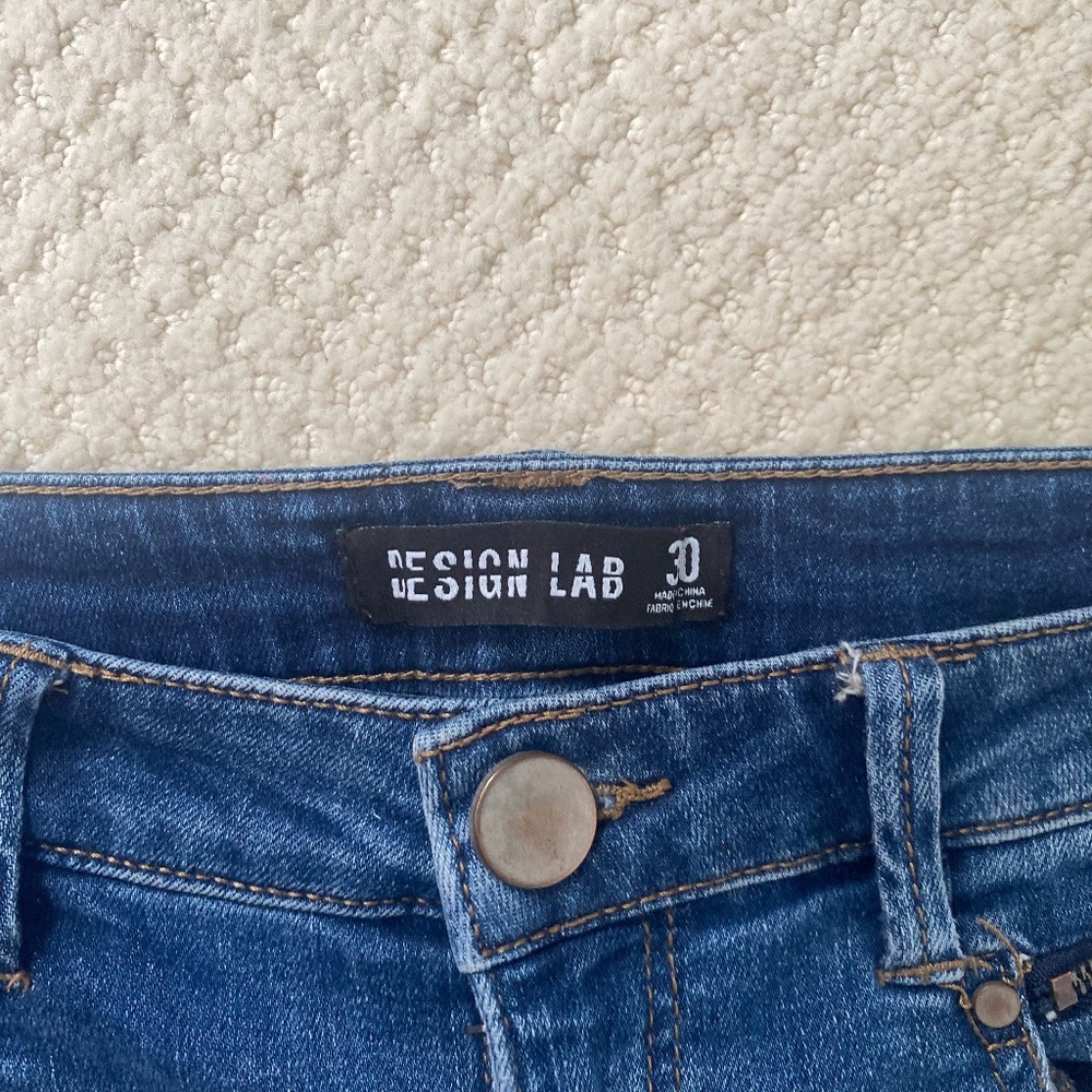 Design Lab MultiShade Patchwork Jeans (RARE) - Picture 5 of 6